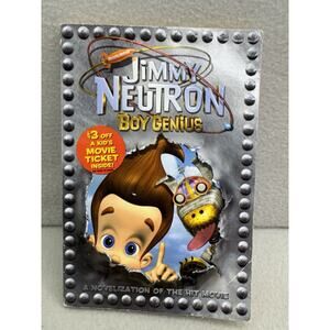 Jimmy Neutron Boy Genius Movie Novelization Nickelodeon Kids Chapter Book